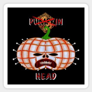 PumpkIN Head Pinhead Hellraiser Halloween Sticker